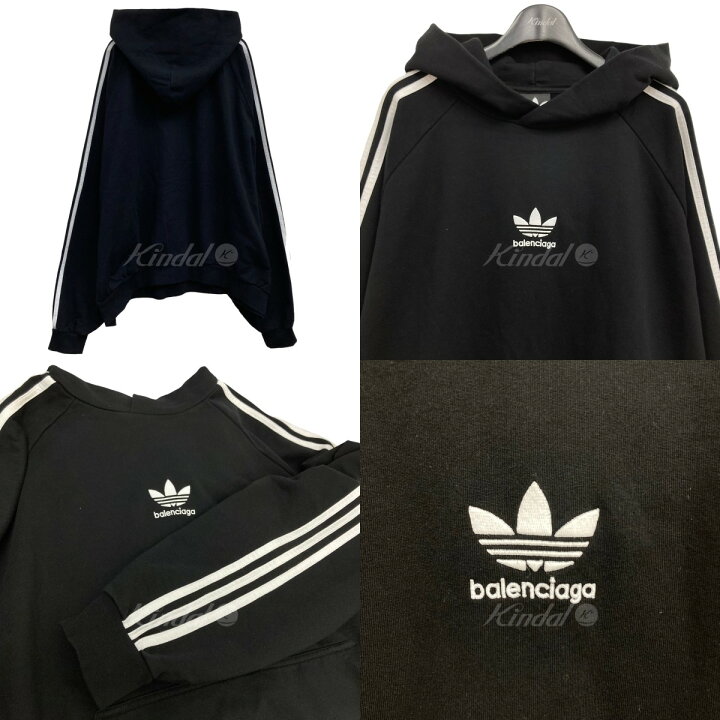 楽天市場】【中古】BALENCIAGA × adidas プルオーバーパーカー 
