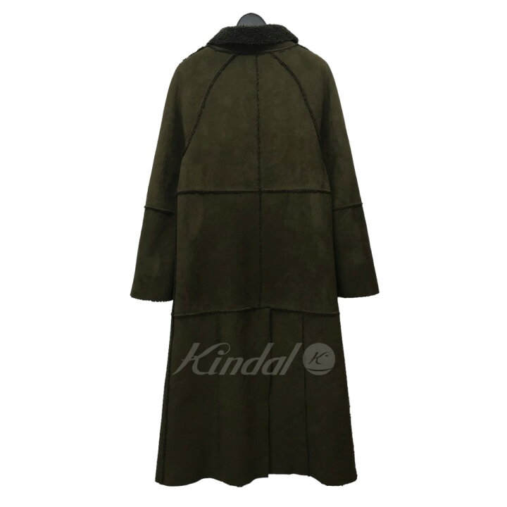 楽天市場】【中古】Ameri VINTAGE フェイクムートンロングコート  