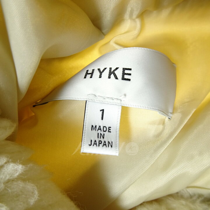 楽天市場】【中古】HYKE biotope別注 HOODED M-43 ボアコート 192 