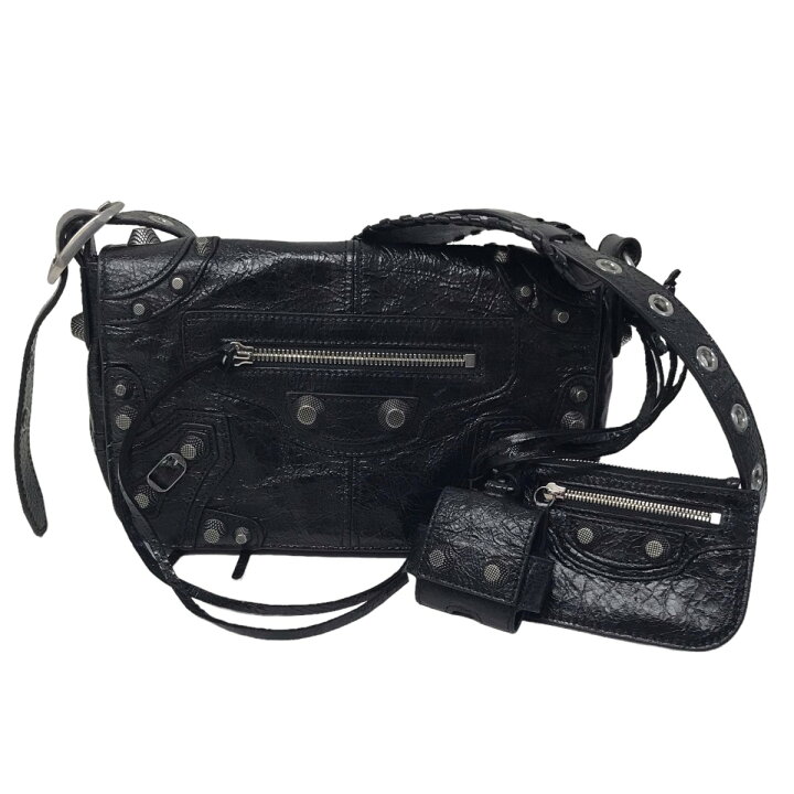 楽天市場】【中古】BALENCIAGA ｢Le Cagole Men XS Flap Bag  