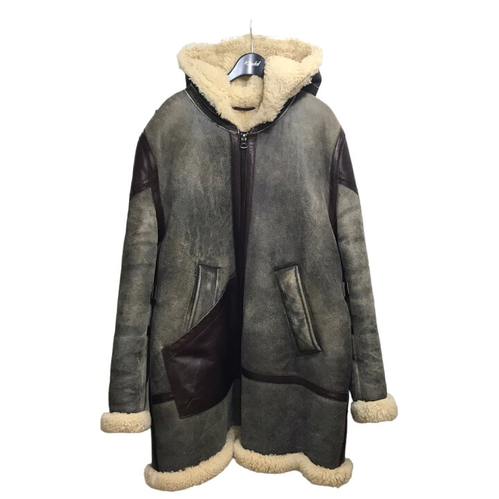 楽天市場】【中古】ACNE STUDIOS 17AW ムートンボアフーデットコート 