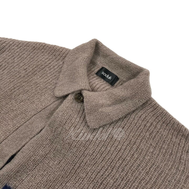楽天市場】【中古】soduk 2021AW 「drawing knit」 モヘヤニット 