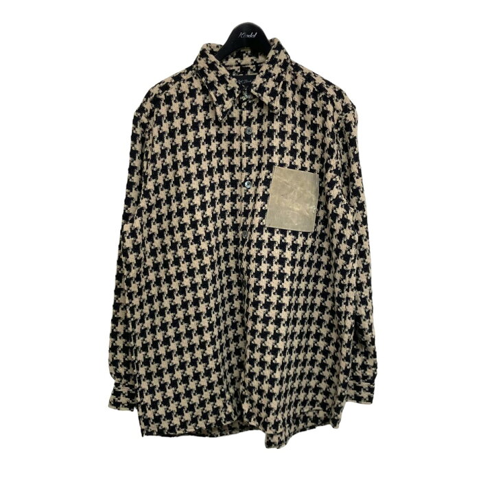 楽天市場】【中古】Laid Back 「TWEED DRESS SHIRTS」 シャツ ベージュ 