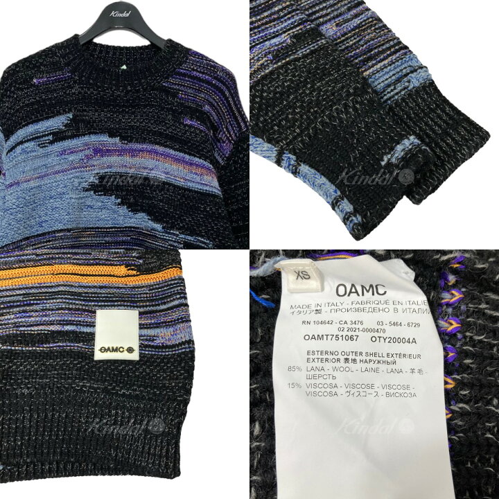 楽天市場】【中古】OAMC Static Crewneck クルーネックニット 