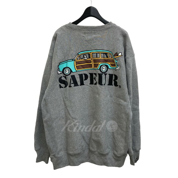 楽天市場】【中古】SAPEur×JIMMYZ スウェット グレー サイズ：XL【価格  