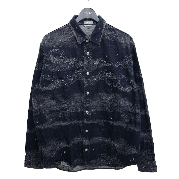 楽天市場】【中古】Dior ×PETER DOIG ジャガード総柄シャツ  
