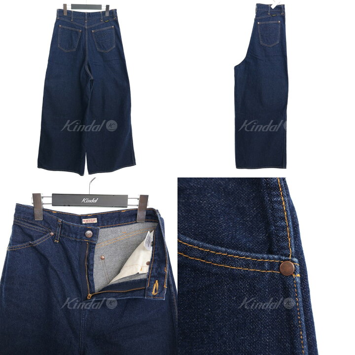楽天市場】【中古】KAPITAL ワイドデニムパンツ K1708LP037 インディゴ 