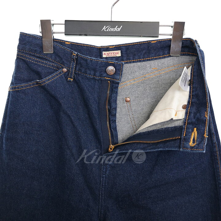 楽天市場】【中古】KAPITAL ワイドデニムパンツ K1708LP037 インディゴ 