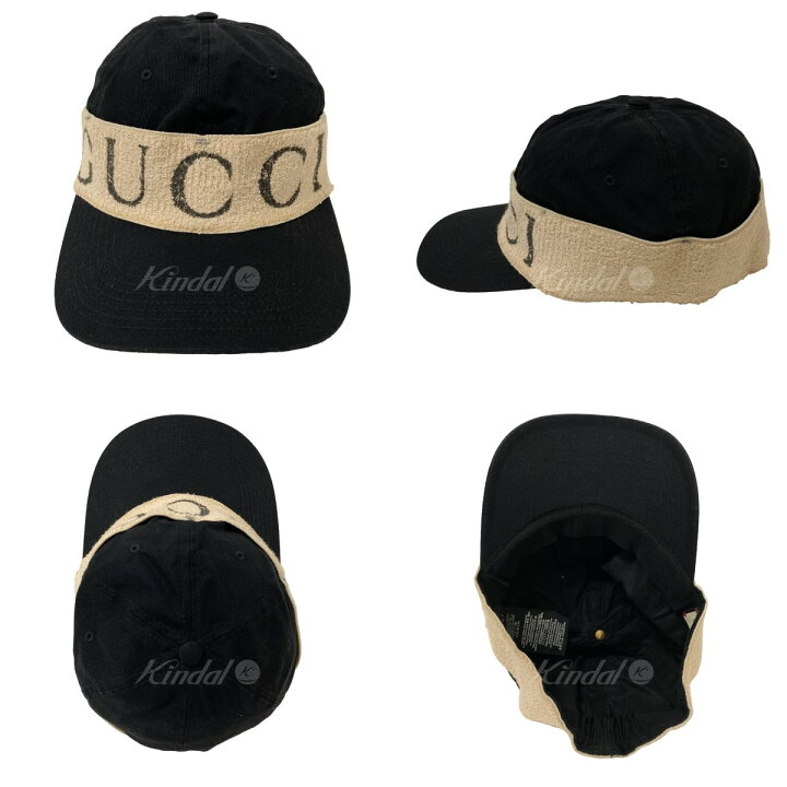 楽天市場】【中古】GUCCI ヘアバンド付きベースボールキャップ 492545 