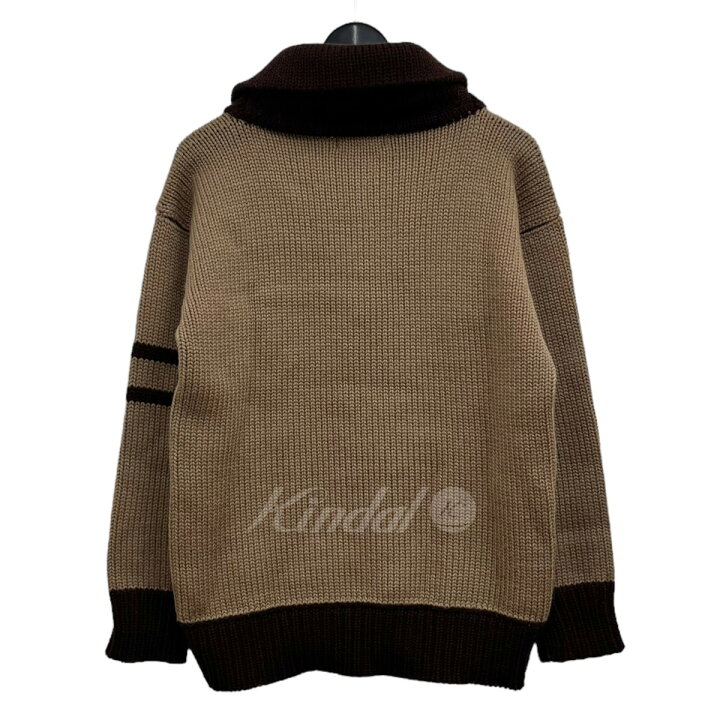 楽天市場】【中古】BUTCHER PRODUCTS ショールカラーニット ベージュ 