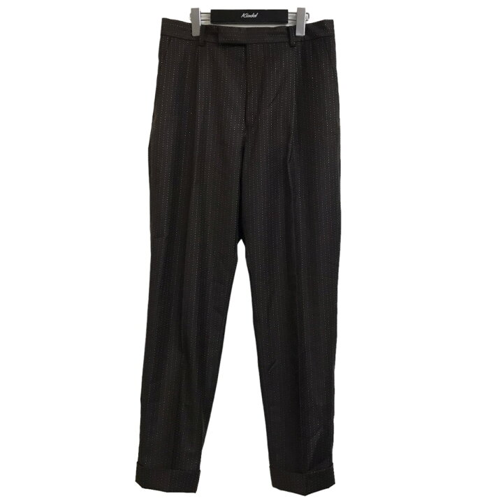 楽天市場】【中古】WACKO MARIA 「Glitter Striped Pleated Trousers 