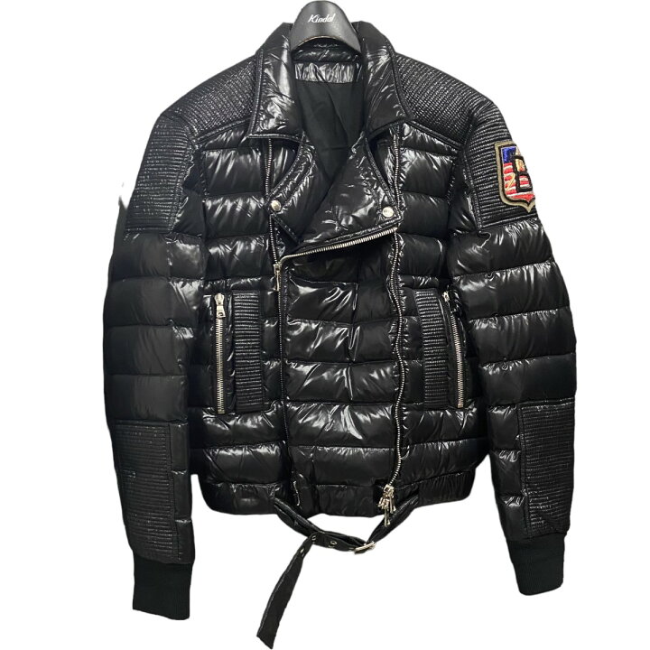 楽天市場】【中古】BALMAIN HOMME 左肩ワッペンライダースダウン  