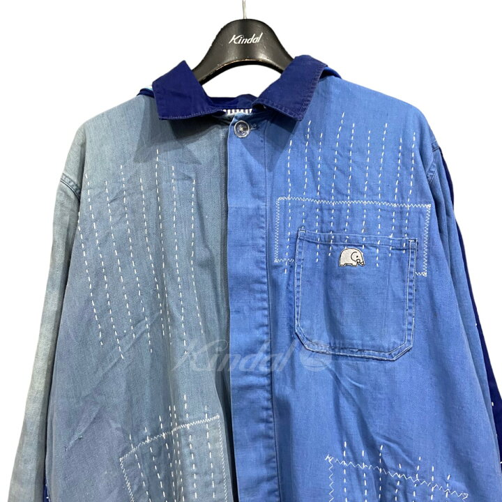 楽天市場】【中古】keisuke kanda 手縫いのワークコートパッチワーク 
