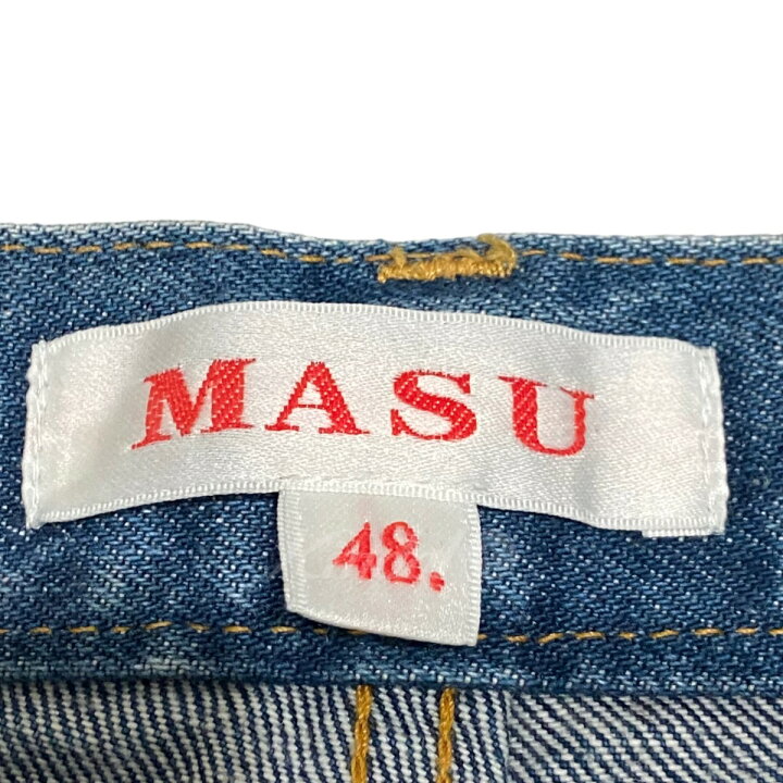 楽天市場】【中古】MASU 22AW ｢TIGHT FIT DAMAGED JEANS｣タイト 