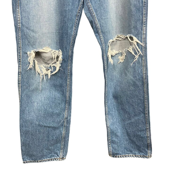 楽天市場】【中古】MASU 22AW ｢TIGHT FIT DAMAGED JEANS｣タイト 