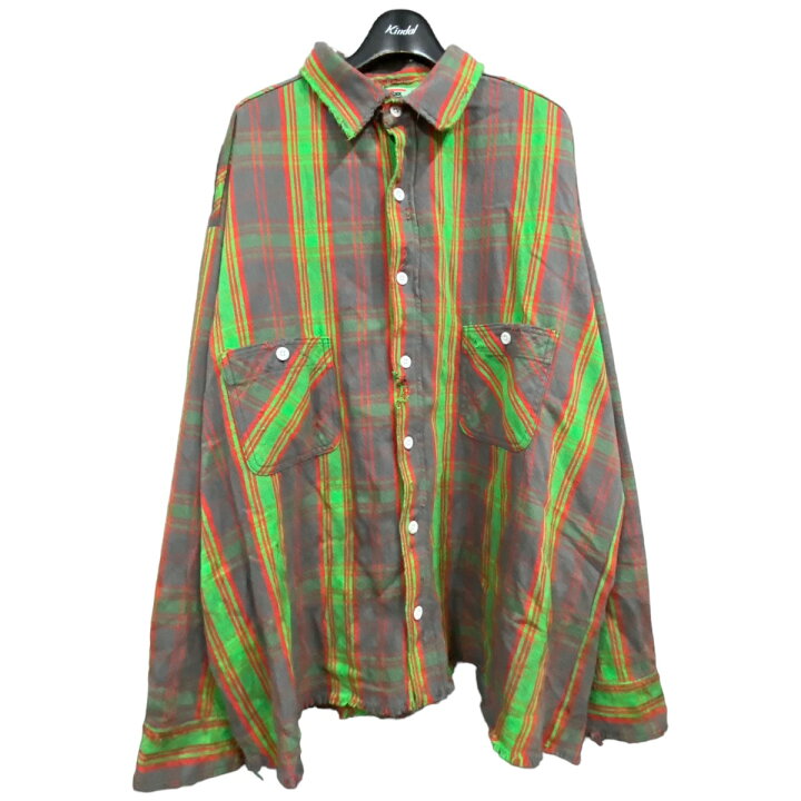 楽天市場】【中古】SAINT MICHAEL×DENIM TEARS ｢DT FRNNL SHIRT 