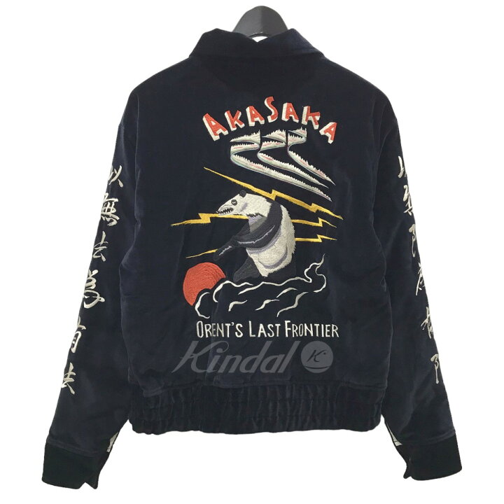 楽天市場】【中古】KOZABURO ベロアスーベニアジャケット Navy Velour 