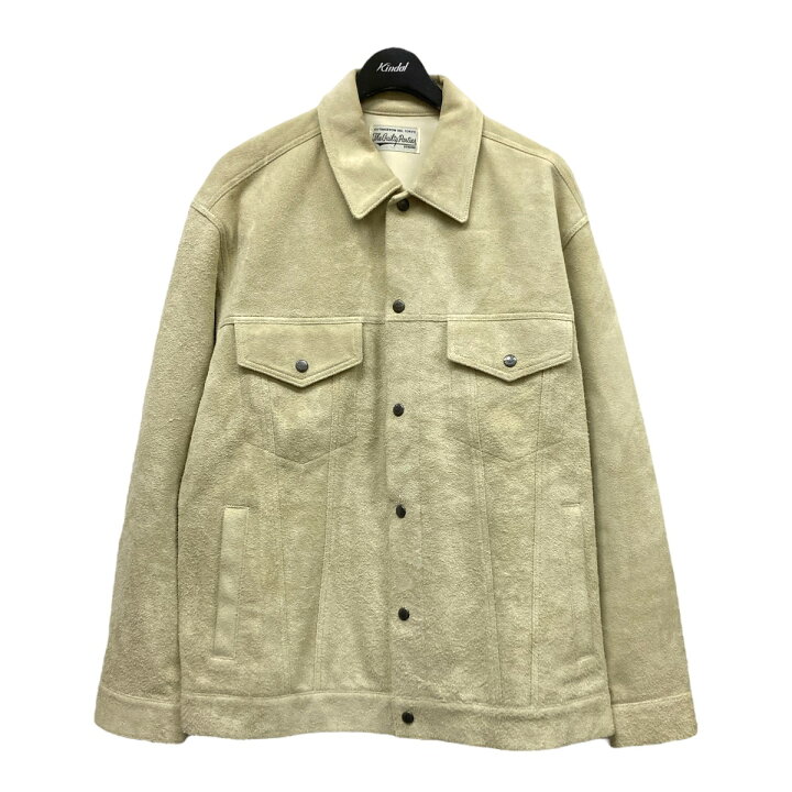 楽天市場】【中古】WACKO MARIA ｢LEATHER TRUCKER JACKET｣ スウェード  