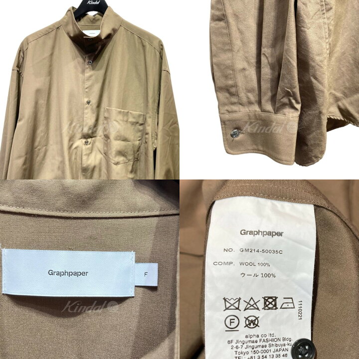 楽天市場】【中古】Graphpaper×CASANOVA＆CO 長袖シャツ GM214-50035 