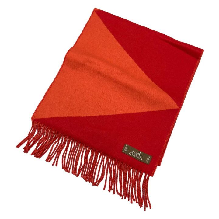 楽天市場】【中古】HERMESカザック ジグザグ カシミヤマフラー  