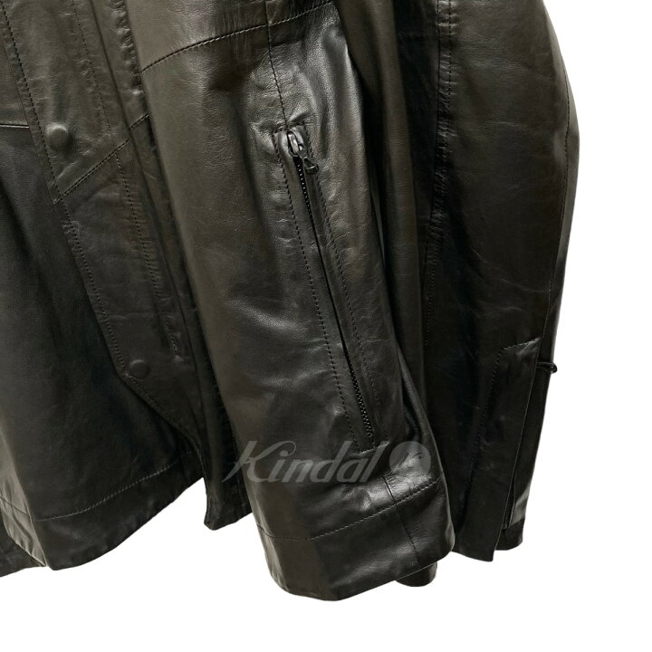 楽天市場】【中古】MA JULIUS シームドライダースジャケット レザー 