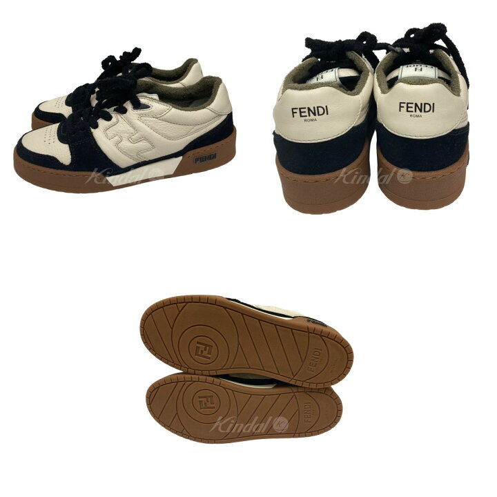 楽天市場】【中古】FENDI MATCH Sneakers スニーカー ベージュ 