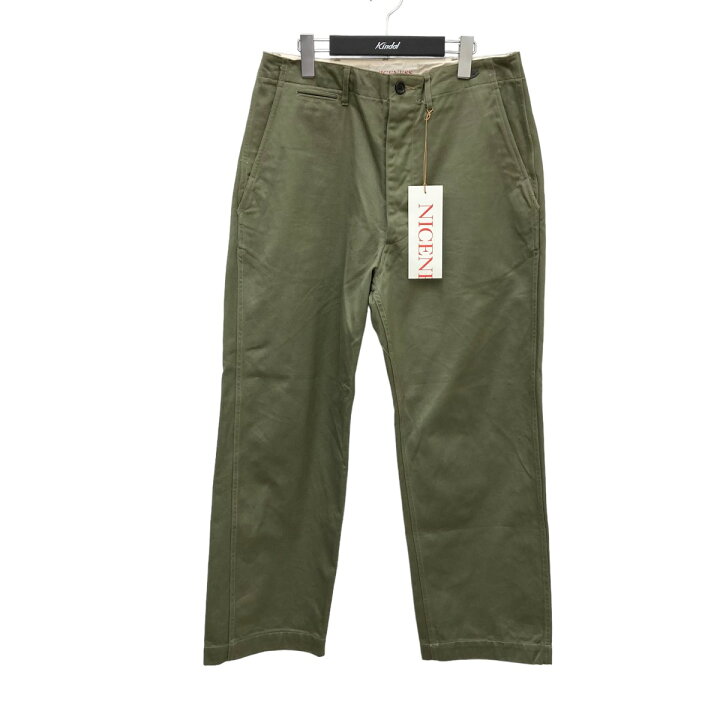 楽天市場】【中古】NICENESS WEBB PANTS NN-T04F22 オリーブ サイズ 
