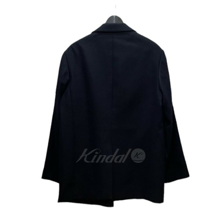 楽天市場】【中古】AURALEE ライトメルトン ダブルジャケット ネイビー  