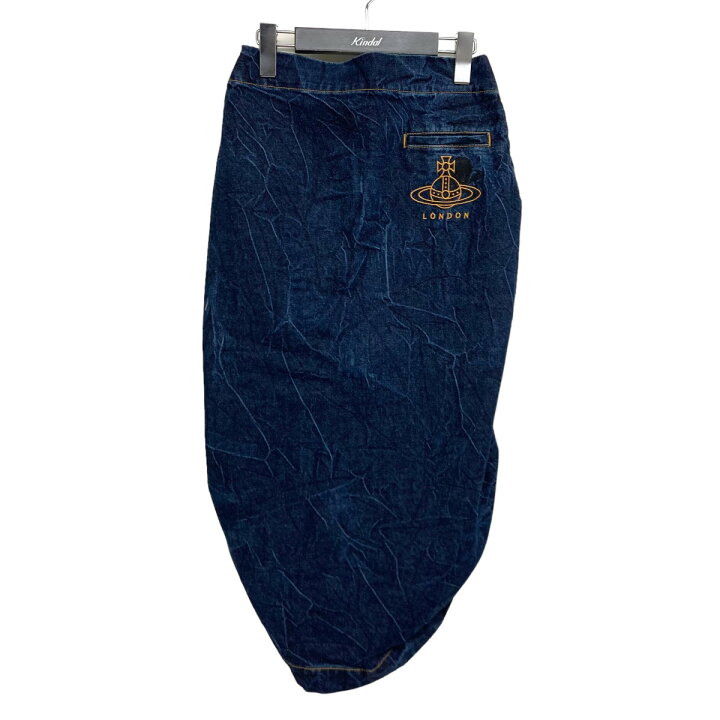 楽天市場】【中古】Vivienne Westwood デニムスカート インディゴ 