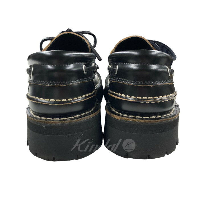楽天市場】【中古】CAMPER LAB 「EKI」 デッキシューズ ブラック 