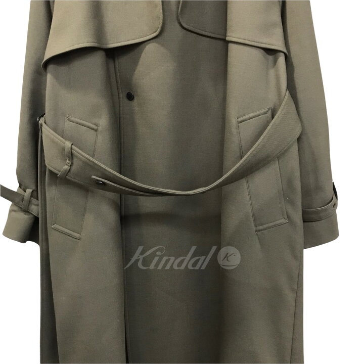 楽天市場】【中古】HYKE DOUBLE FACE TRENCH COAT ダブルフェイス 