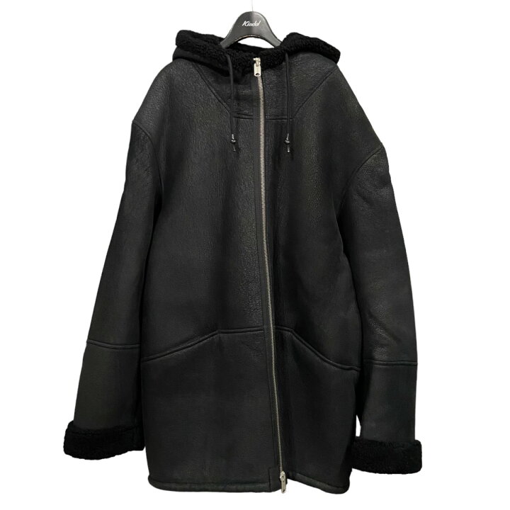 楽天市場】【中古】YEEZY SEASON3 ムートンコート ブラック サイズ：L  