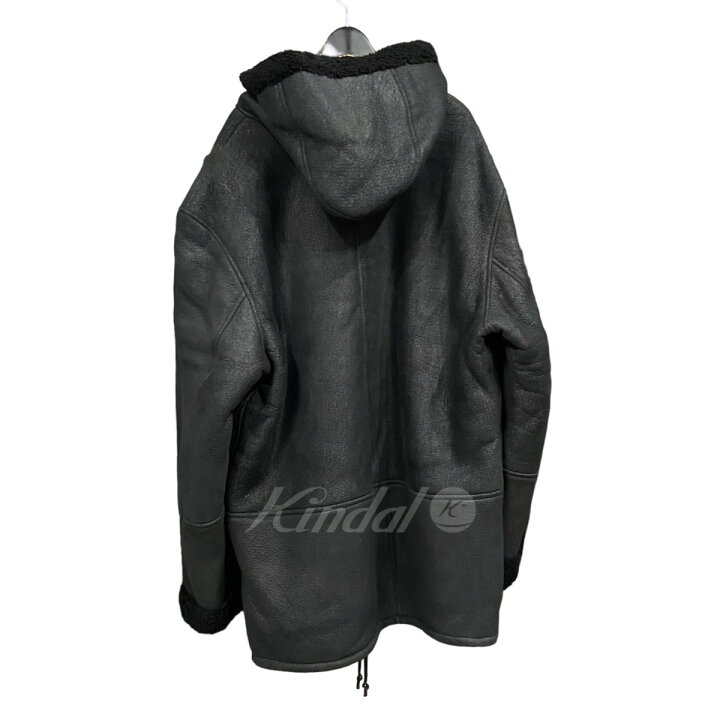 楽天市場】【中古】YEEZY SEASON3 ムートンコート ブラック サイズ：L  