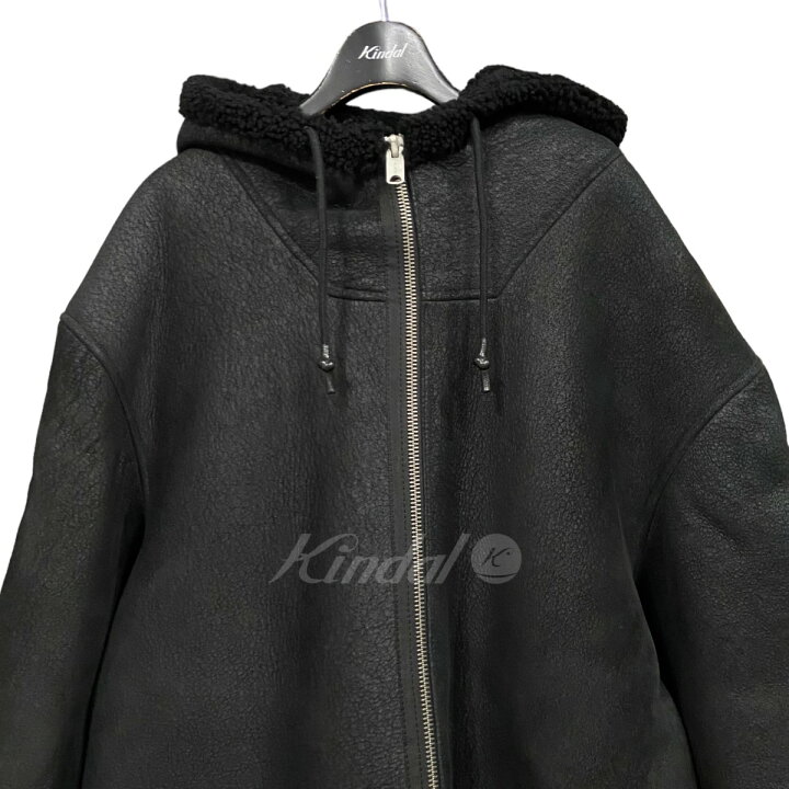 楽天市場】【中古】YEEZY SEASON3 ムートンコート ブラック サイズ：L  