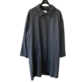 【中古】MR．GENTLEMANSOUTIEN COLLAR COAT　MGN-OT08 グレー サイズ：L【価格見直し】