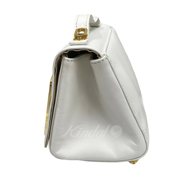 楽天市場】【中古】hazama 弾願奏填のレザーショルダーバッグ ホワイト  