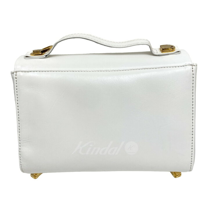 楽天市場】【中古】hazama 弾願奏填のレザーショルダーバッグ ホワイト  