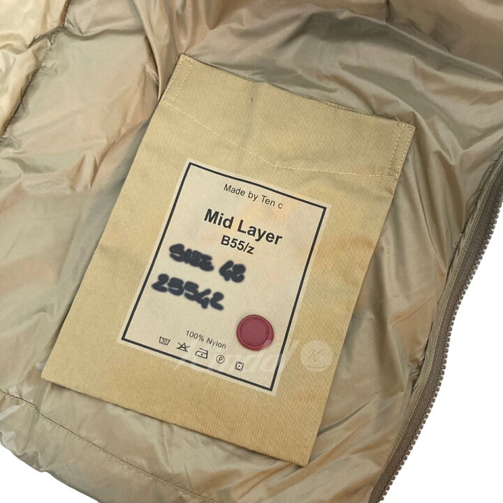 楽天市場】【中古】TEN-C DOWN FILLING LAYER ダウンジャケット 