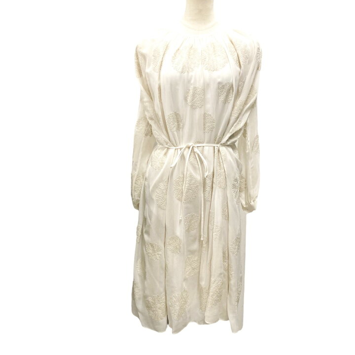 楽天市場】【中古】mina perhonenforest dot シルクワンピース us3324  
