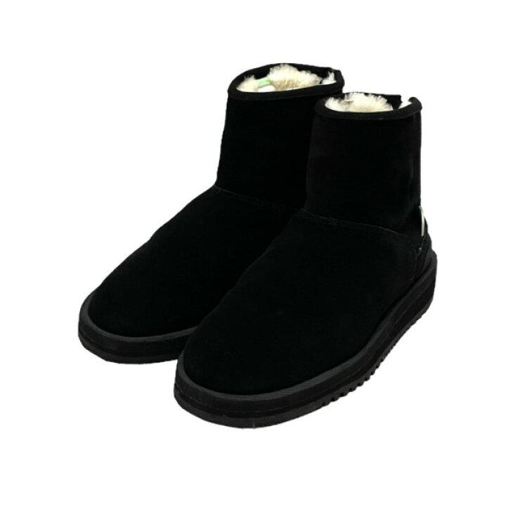 中古】スイコック suicoke ムートンブーツ 異 ショート スエード 