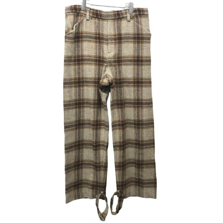 楽天市場】【中古】SUNSEA ｢Check Straight Pants｣チェックストレート 
