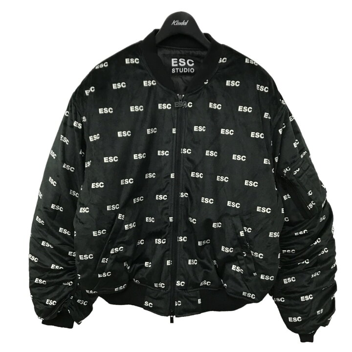 楽天市場】【中古】ESC STUDIO 総柄ベロアパデッドジャケット 中綿 