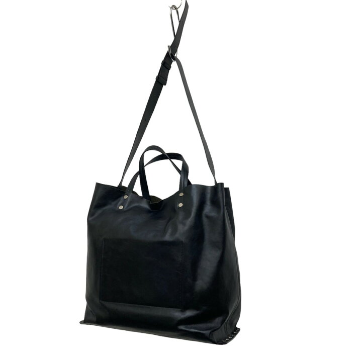 楽天市場】【中古】JIL SANDER RIVET TOTE MEDIUM バッグ ブラック 