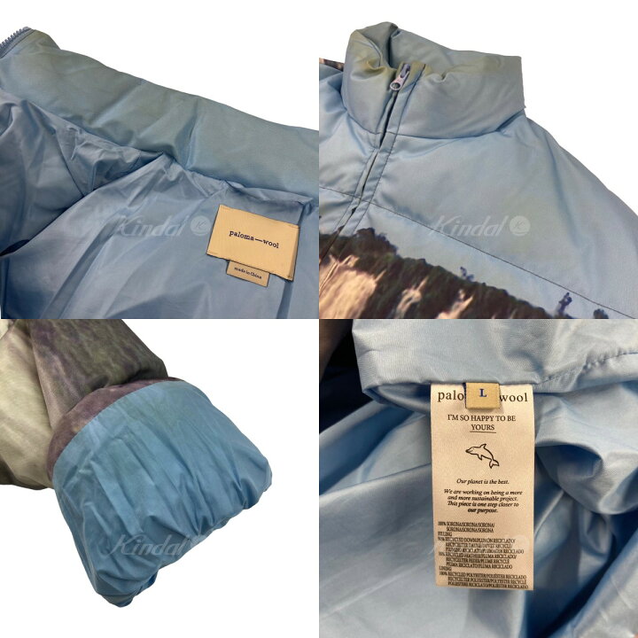 楽天市場】【中古】PALOMA WOOL21AW VERNAL ダウンジャケット スカイ 