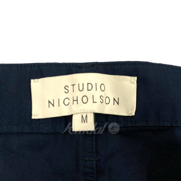 楽天市場】【中古】STUDIO NICHOLSON「DOUBLE PLEAT TAPERED PANT 