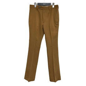 【中古】ALLEGEHOWDAY別注「Exclusive Flare Slacks」フレアスラックス キャメル サイズ：1【価格見直し】