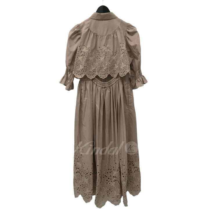 楽天市場】【中古】Her lip toBack Lace Midi Shirt Dress シャツ  