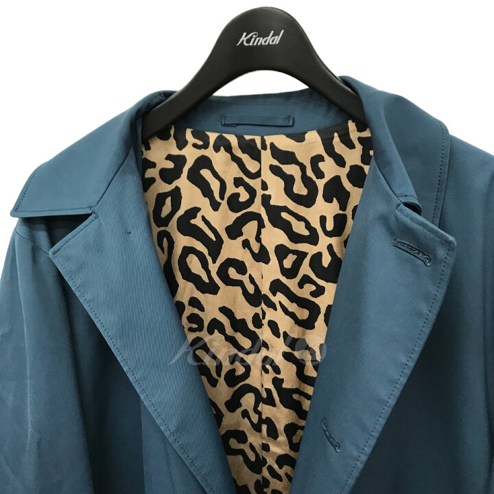 楽天市場】【中古】WACKO MARIA 21SS BAL COLLAR COAT 裏地レオパード 