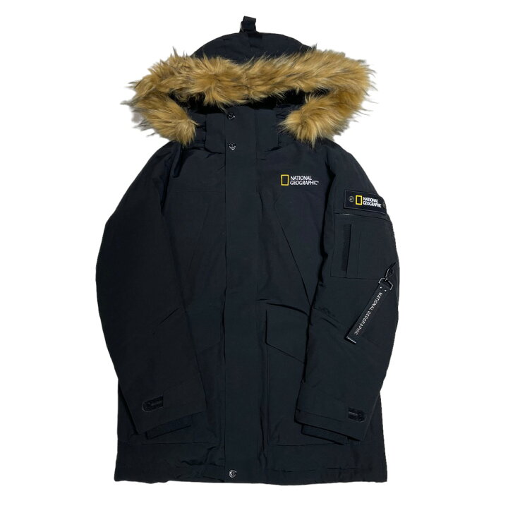 楽天市場】【中古】National Geographic ダウンジャケット ブラック 