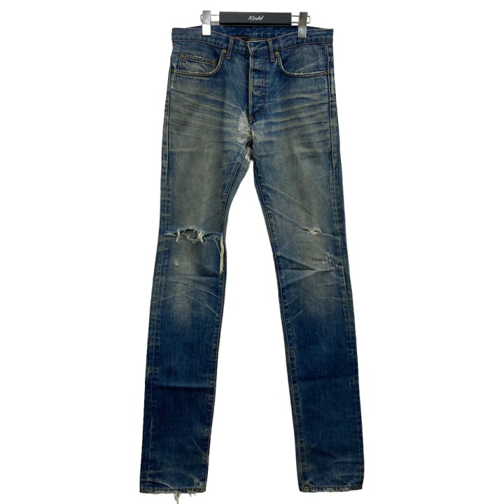 楽天市場】【中古】Dior Hommeエディ期 爪痕デニムパンツ インディゴ 